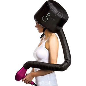 The SoftHood hair dryer attachment by HairFlair; a rejected alien character from Star Wars